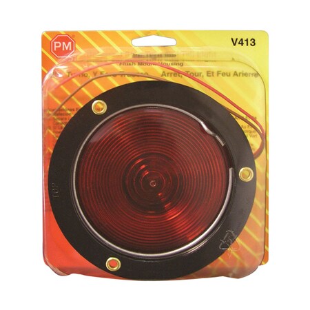 Peterson Peterson Red Round Stop/Tail/Turn Light V413